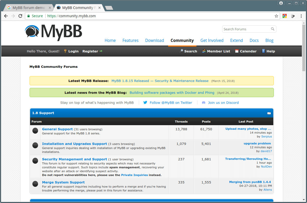 MyBB Community Forum